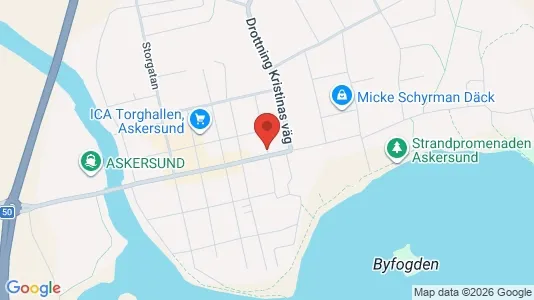 Apartments for rent i Askersund - kort over placeringen