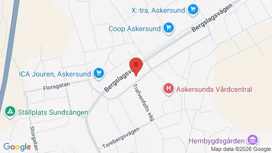 Apartments for rent i Askersund - kort over placeringen