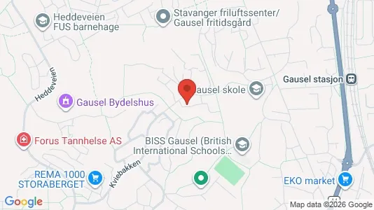 Apartments for rent i Stavanger - kort over placeringen