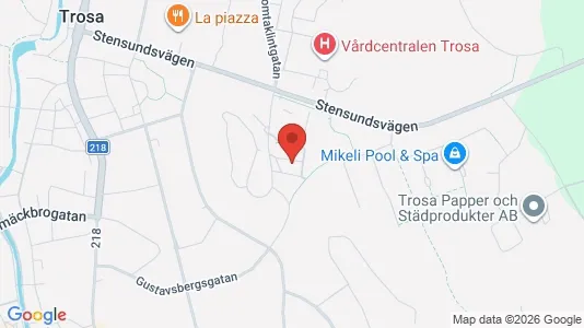 Apartments for rent i Trosa - kort over placeringen