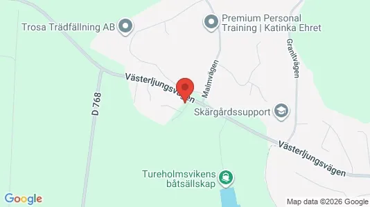 Apartments for rent i Trosa - kort over placeringen
