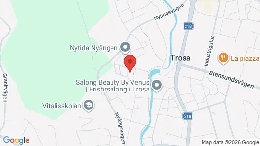 Apartments for rent i Trosa - kort over placeringen