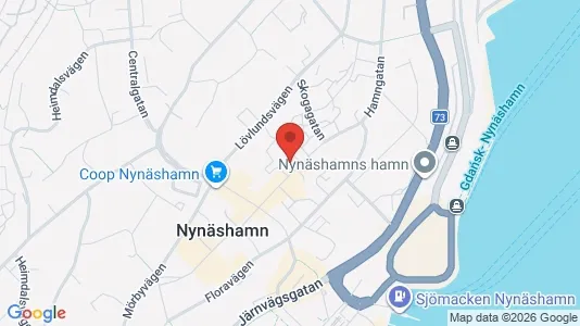 Apartments for rent i Nynäshamn - kort over placeringen