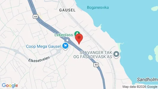 Apartments for rent i Stavanger - kort over placeringen