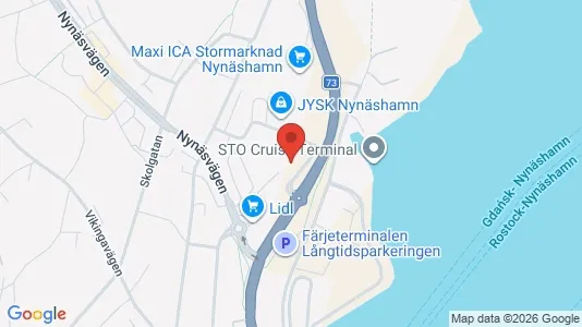 Apartments for rent i Nynäshamn - kort over placeringen