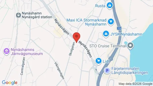 Apartments for rent i Nynäshamn - kort over placeringen