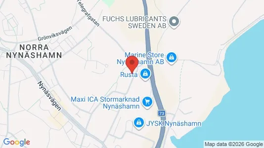 Apartments for rent i Nynäshamn - kort over placeringen