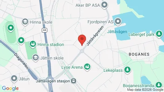 Apartments for rent i Stavanger - kort over placeringen