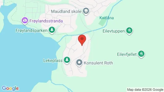 Apartments for rent i Sandnes - kort over placeringen