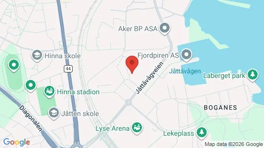 Apartments for rent i Stavanger - kort over placeringen