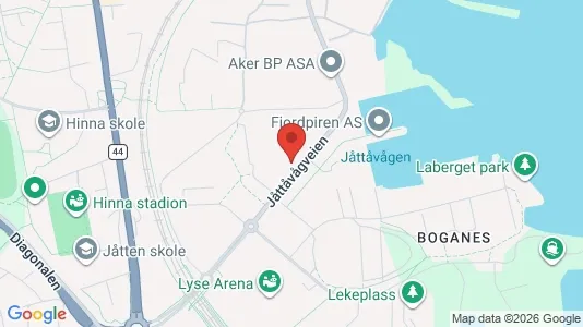 Apartments for rent i Stavanger - kort over placeringen
