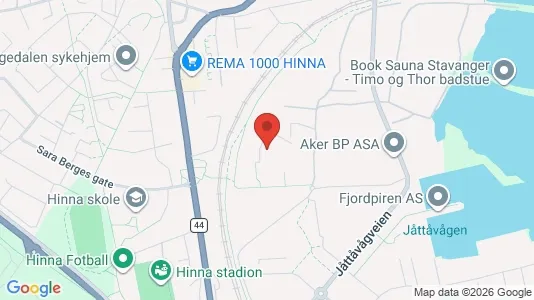 Apartments for rent i Stavanger - kort over placeringen