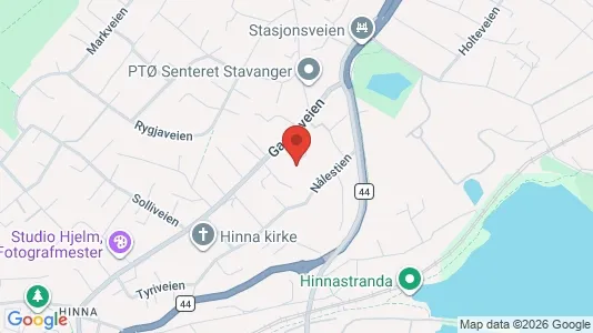 Apartments for rent i Stavanger - kort over placeringen
