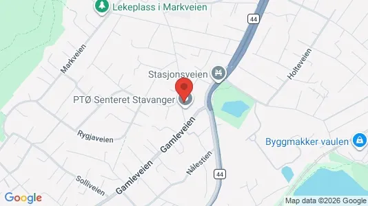 Rooms for rent i Stavanger - kort over placeringen
