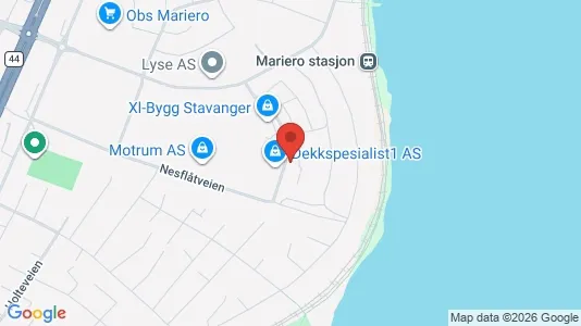 Apartments for rent i Stavanger - kort over placeringen