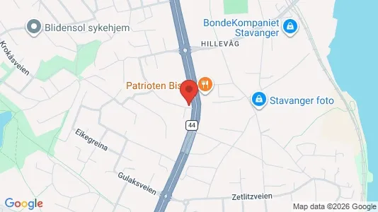 Apartments for rent i Stavanger - kort over placeringen