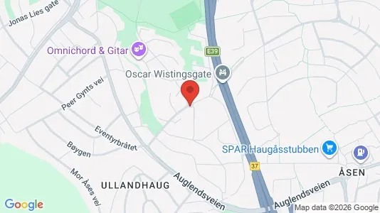 Apartments for rent i Stavanger - kort over placeringen
