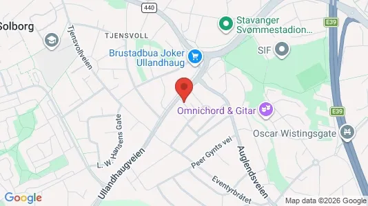 Apartments for rent i Stavanger - kort over placeringen