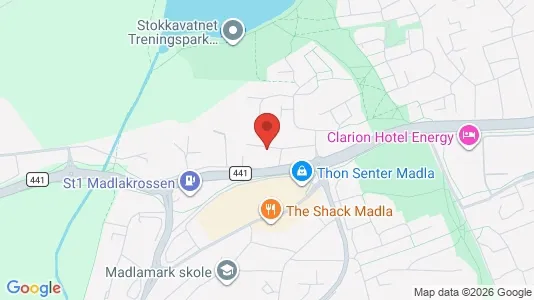 Apartments for rent i Stavanger - kort over placeringen