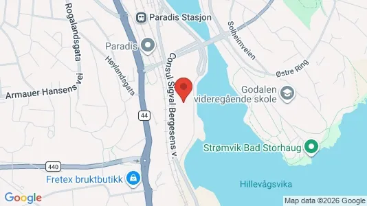 Apartments for rent i Stavanger - kort over placeringen