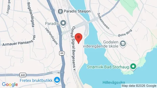 Apartments for rent i Stavanger - kort over placeringen