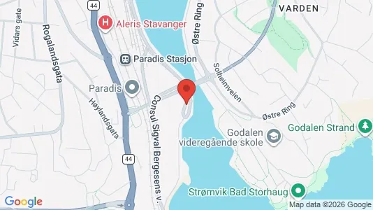 Apartments for rent i Stavanger - kort over placeringen