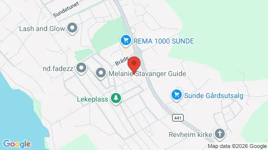 Apartments for rent i Stavanger - kort over placeringen