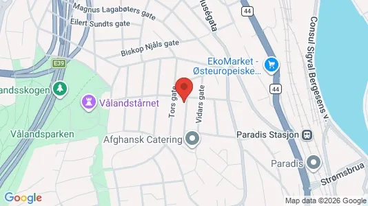 Apartments for rent i Stavanger - kort over placeringen