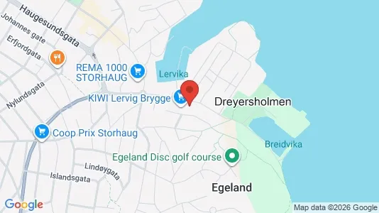 Apartments for rent i Stavanger - kort over placeringen