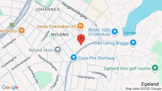 Apartments for rent i Stavanger - kort over placeringen