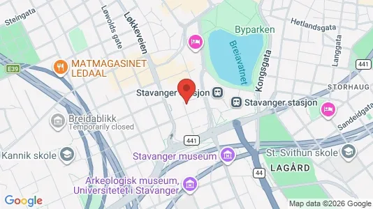 Apartments for rent i Stavanger - kort over placeringen
