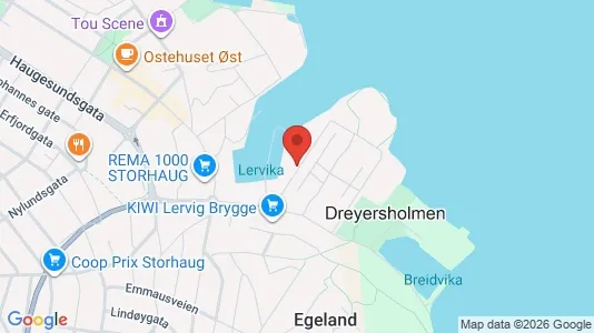 Apartments for rent i Stavanger - kort over placeringen