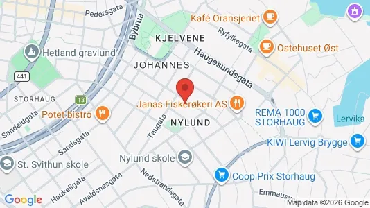 Apartments for rent i Stavanger - kort over placeringen