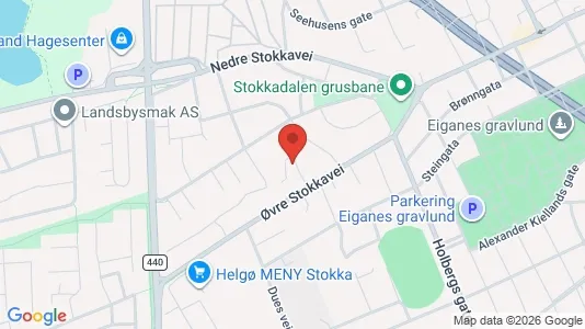 Apartments for rent i Stavanger - kort over placeringen