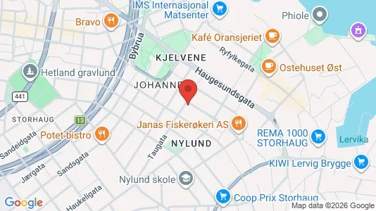 Apartments for rent i Stavanger - kort over placeringen