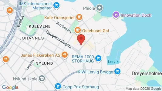 Apartments for rent i Stavanger - kort over placeringen