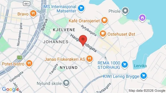 Apartments for rent i Stavanger - kort over placeringen