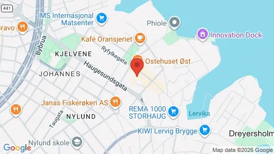 Apartments for rent i Stavanger - kort over placeringen