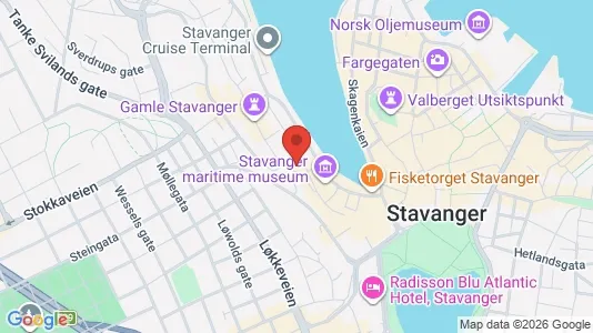Apartments for rent i Stavanger - kort over placeringen