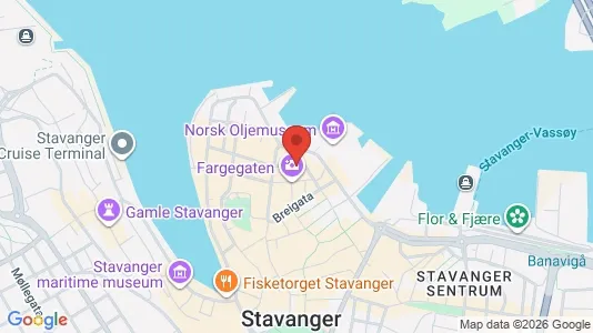 Apartments for rent i Stavanger - kort over placeringen