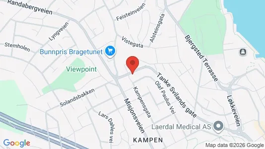 Apartments for rent i Stavanger - kort over placeringen