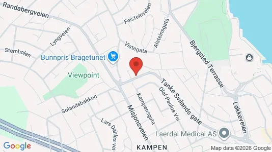Apartments for rent i Stavanger - kort over placeringen