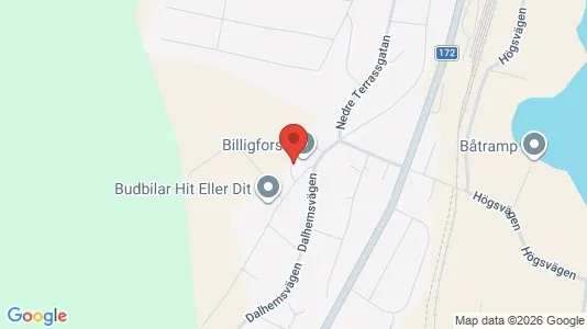 Apartments for rent i Bengtsfors - kort over placeringen