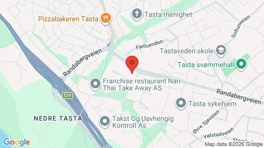 Apartments for rent i Stavanger - kort over placeringen