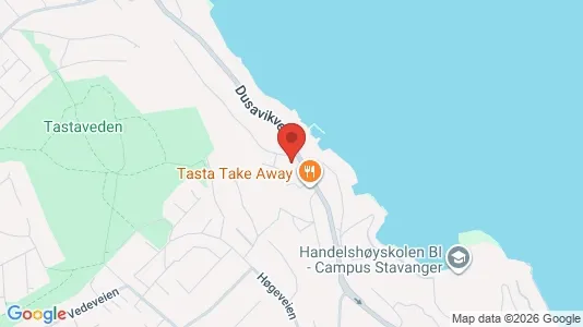 Rooms for rent i Stavanger - kort over placeringen