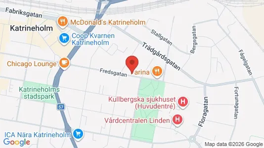 Apartments for rent i Katrineholm - kort over placeringen
