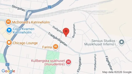 Apartments for rent i Katrineholm - kort over placeringen