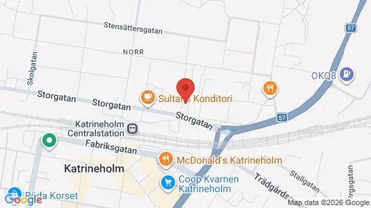 Apartments for rent i Katrineholm - kort over placeringen