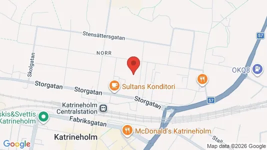 Apartments for rent i Katrineholm - kort over placeringen