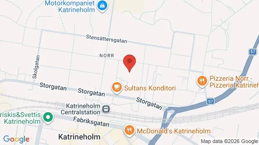 Apartments for rent i Katrineholm - kort over placeringen